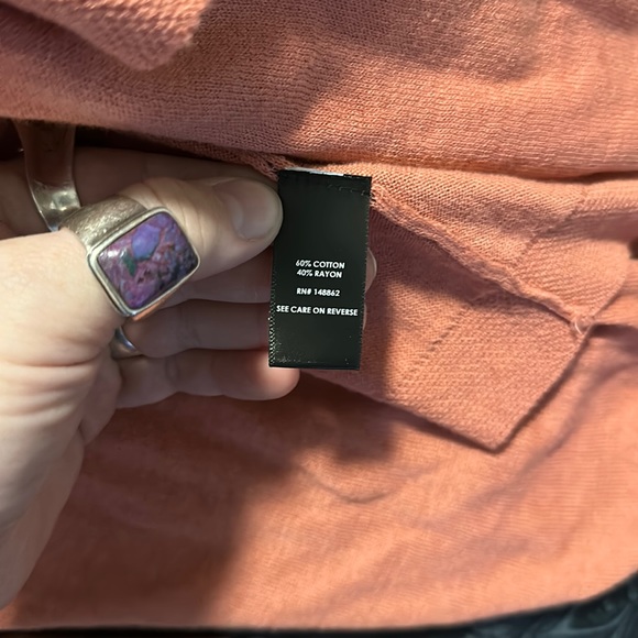 NWOT Peach Torrid Cardigan 0X - Picture 7 of 12